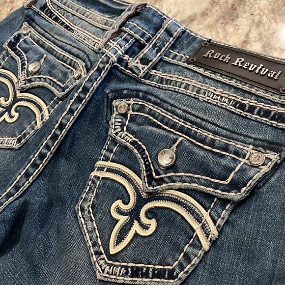 Rock Revival Elena Jeans Denim - Picture 8 of 9